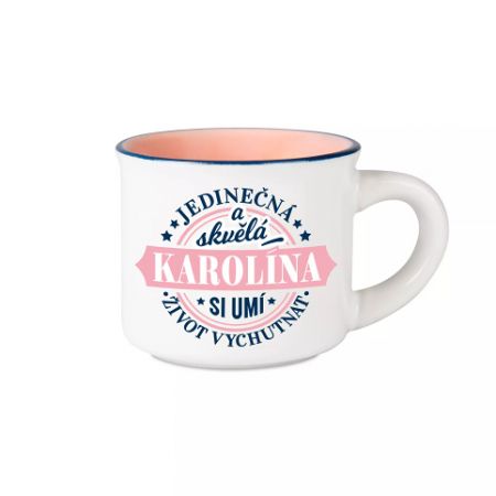 ALBI Espresso hrníček - Karolína