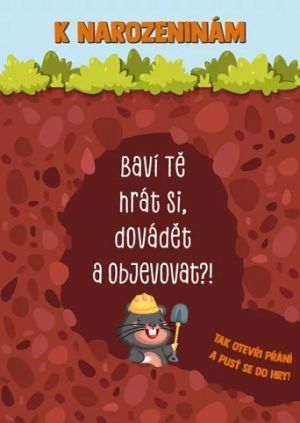 ALBI Postřehová hra s krtkem