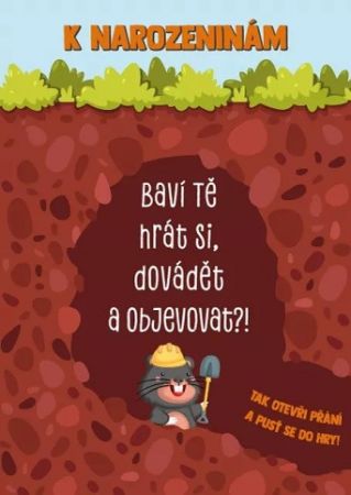 ALBI Postřehová hra s krtkem