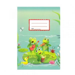 Sešit 511 bělený pomocná linka