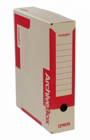 Archiv Box 75mm Colour červený