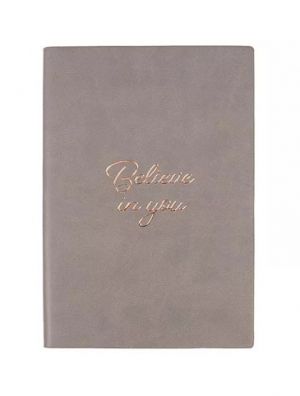 ALBI Diář A5 se zlatou ražbou - Šedý