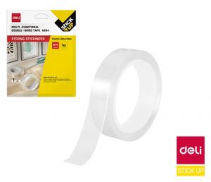 Lepící páska oboustranná gelová  24mm x 3m DELI EA504