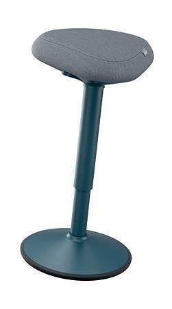 Balanční stolička pro stání s oporou "Ergo Active", tmavě šedá, sklopná, ergonomická, LEIT