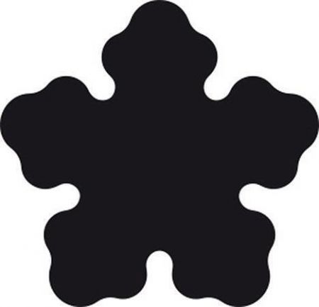 Ozdobná děrovačka, 25 mm, petrklíč