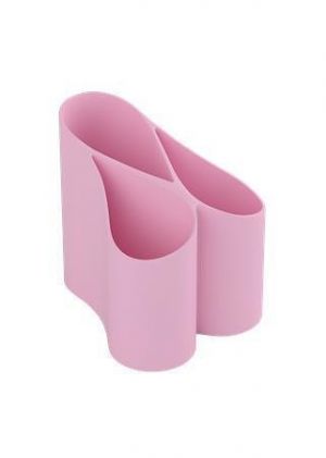 Stojánek na psací potřeby "Lux", pastelově růžová, ICO 9570088012