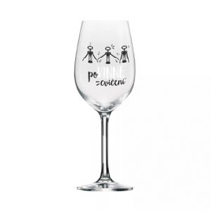 ALBI Mega sklenice na víno - Povinné cvičení