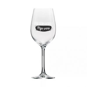 ALBI Mega sklenice na víno - Šetřím vodu