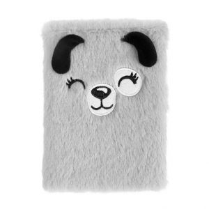 ALBI Šedivý plyšový blok