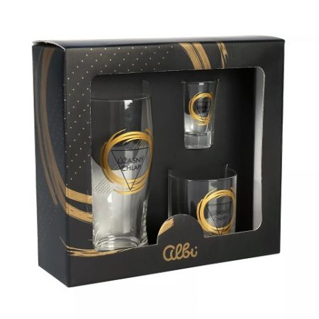 ALBI Sada sklenic - Mužská záležitost
