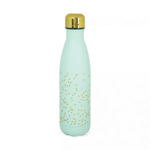 ALBI Termoláhev 500 ml_puntíky se zlatým potiskem