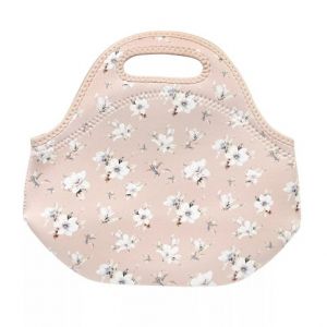 ALBI Svačinová taška - Růžová květina