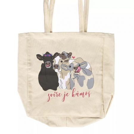 ALBI Plátěná taška - Zvíře je kámoš