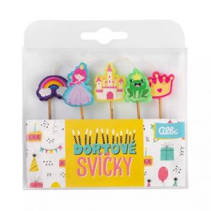 ALBI Sada dortových svíček - Princezna