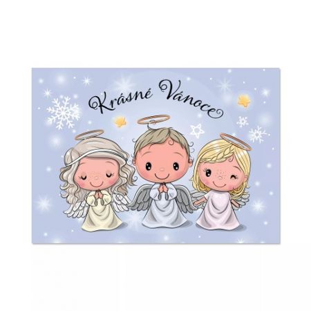 ALBI Pop-up andílek Svítící hrací přání - Andílek