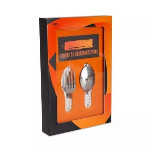 ALBI Sada skládací příbor For Man - Mužská záležitost