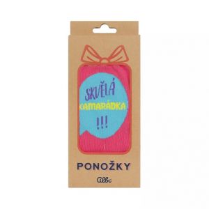 ALBI Ponožky - Skvělá kamarádka, vel. 35-38