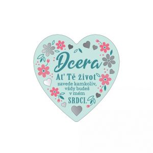 ALBI Plaketka srdce - Dcera