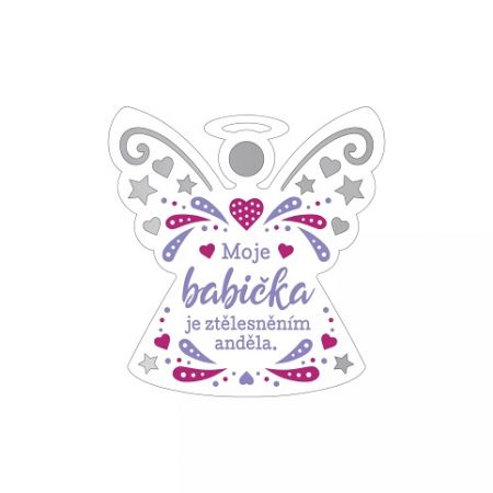 ALBI Plaketka anděl - Babička