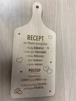 ALBI Svatební prkénko - Recept
