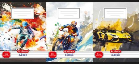 Sešit 544 motivový,mix kluci