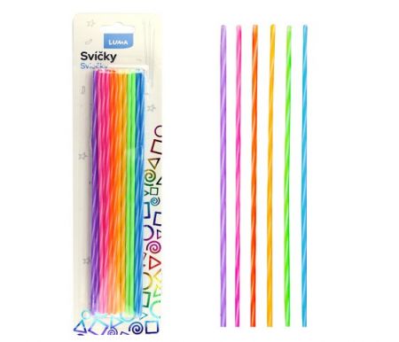 Svíčka 24ks MIKÁDO LUMA