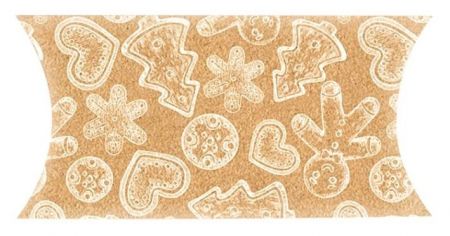 Krabička skládací vánoční M 30 x 13 cm