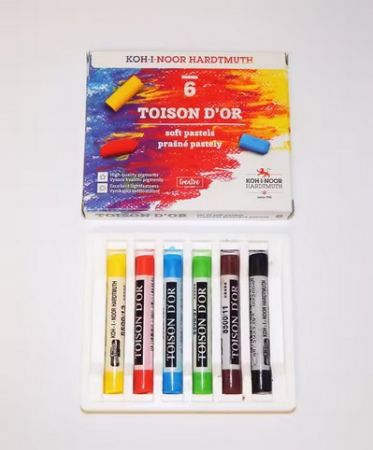 KOH-I-NOOR Křídy 8511/6 prašné TOISON D'OR (8511006009SV)
