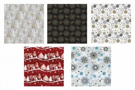 Papír 0,7x2m P2_GW_10 Vánoční /50/