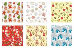 Papír 0,7x5m 60g FLORIO Vánoční /50/