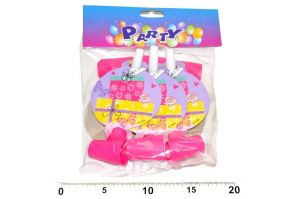 W-Párty frkačky 818455 s terčíkem 6 ks