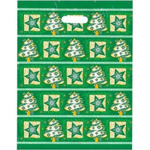 LIKA taška PE Ván.35x46 Fantazie zel.50