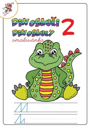MP omalovánky A5 Dinosauři 2.