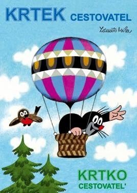 AKIM omalovánky A4 "Krtek cestovatel"