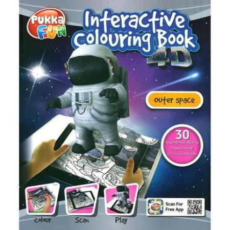 PUKKA 4D interaktivní omalován. 8424-FUN