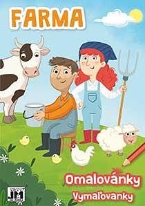 JM omalovánky A5+3350-7 FARMA