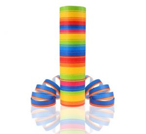 Párty serpentýna - duhové proužky