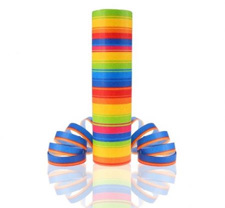 Párty serpentýna - duhové proužky