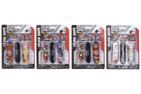 Prstový skate 9,5 cm - fingerboard sada s nahradními díly