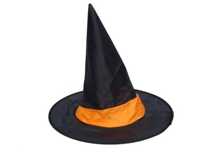 Klobouk čarodějnický černý 32 cm