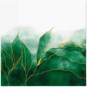 Ubrousky PAW Dekor L (20ks) Green Dream