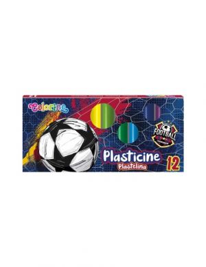 Colorino plastelína 12 barev FOOTBALL