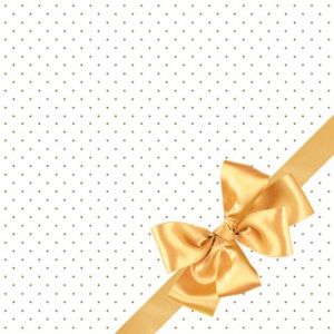 Ubrousky DAISY L (20ks) Golden Bow Elegance