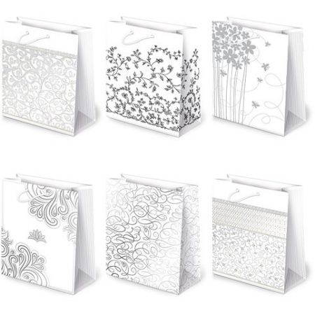 Tašky dárkové PAW SC T2-L Avantgarde bílá