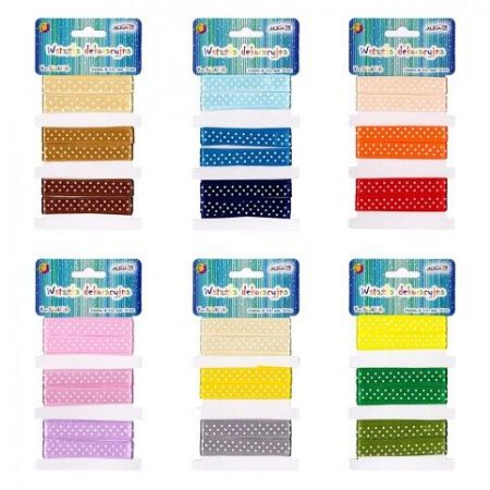 ALIGA stuha WSS-12-01 12mm*3m 3 barvy