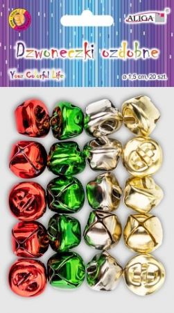 ALIGA rolničky DZW-7745 1.5cm 30ks