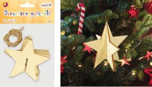 ALIGA dřevěné stromečky CDX-3739 3ks