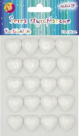 ALIGA srdička BBS-01 20ks perleťové 2cm