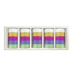 Narcis Washi tape 15mm*5m brokát /25/