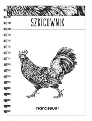 Narcis skicovací notes B5 SP kohout /4/